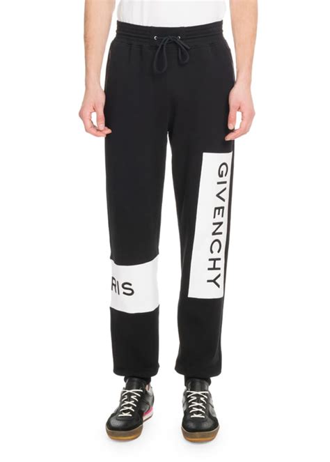 Givenchy Men's Large Logo Basic Felpa Jogger Pants .